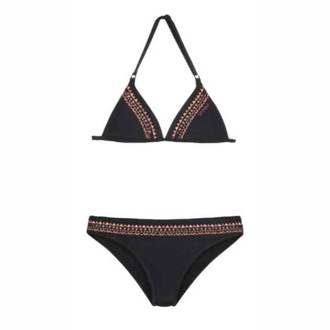 Bikini Protest Filles Rifka Jr Triangle True Black Bainetplage